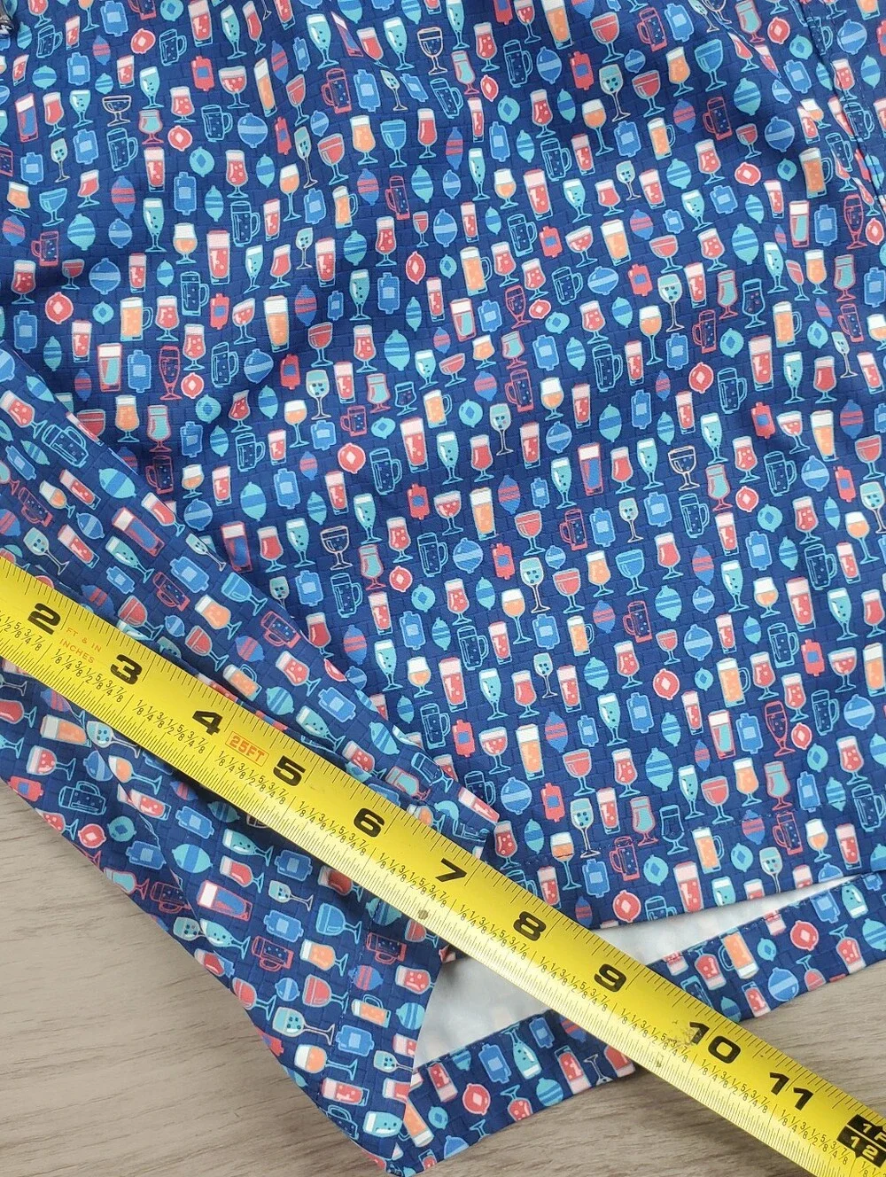Peter Millar Seaside Collection Swim Trunks XL Cocktail